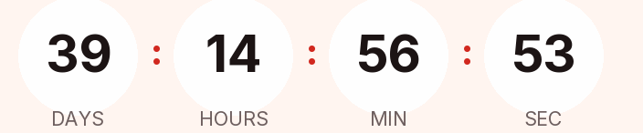 Sample countdown, light