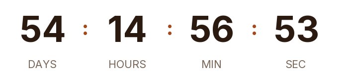 Sample countdown, transparent