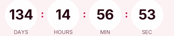 Sample countdown, light