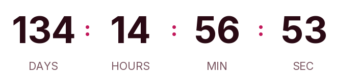 Sample countdown, transparent